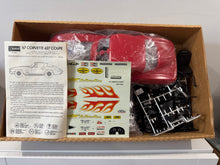 Load image into Gallery viewer, Monogram 1/12 Chevy Corvette 427 Coupe  3 in 1 Stock, Street or Drag 1967 OPEN BOX MGM2801C