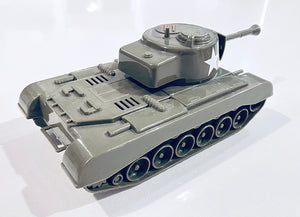 Ideal  Vintage Plastic US M47 Patton Tank ID004