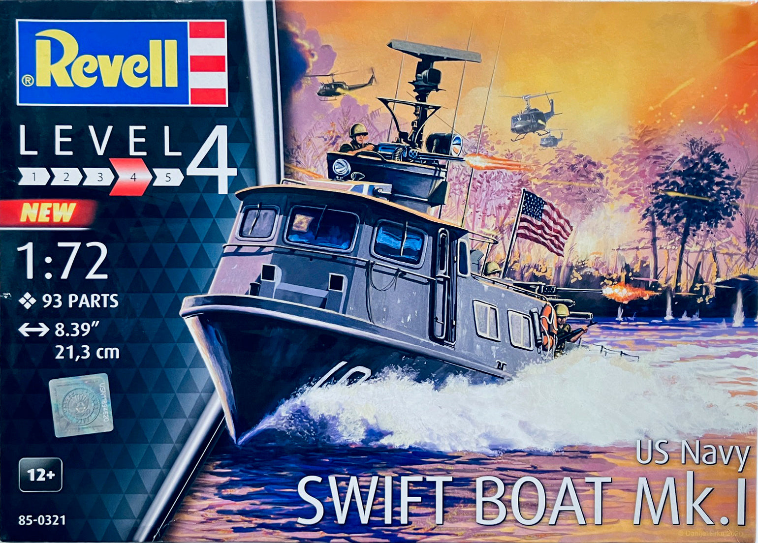 Revell 1/72 US Navy Swift boat Mk.I 85-0321 – Burbank's House of