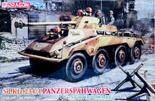 Load image into Gallery viewer, Dragon 1/35 German Sd.Kfz.234/4 mit 7.5cm Pak40 w/ Night Vision Falke 6836