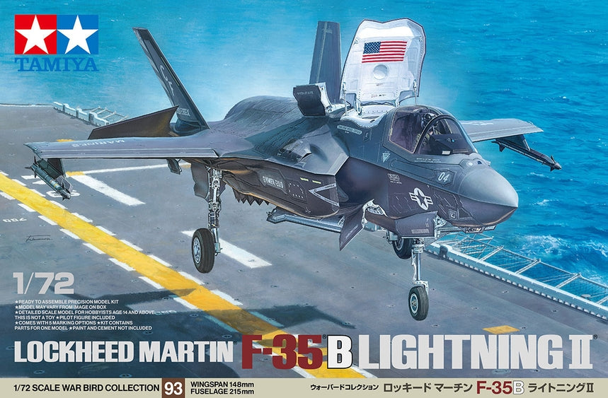 Tamiya 1/72 Lockheed Martin F-35B Lightning II 60793