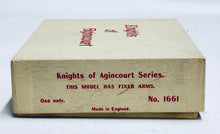 Load image into Gallery viewer, Britains LTD 1/32 Knights of Agincourt Mounted Knight w/ Lance Lead Figure No1661 C