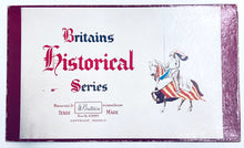 Load image into Gallery viewer, Britains LTD 1/32 Historical Series Mounted Knight Plus 4 Standing Lead Figures No2161 C