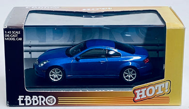 Ebbro 1/43 Nissan Skyline Coupe 350GT Blue 4865 SALE!