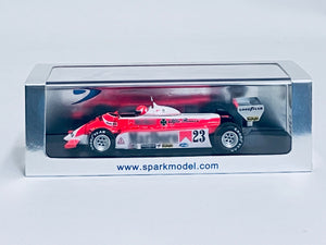 Spark 1/43 Alfa Romeo 179 No.23 US GP 1980 S1791 JB054