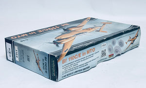 Eduard 1/48 Bf 110C/E in MTO 1164C OPEN BOX