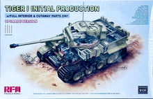 Load image into Gallery viewer, Ryefield Model 1/35 German Tiger I Initial w/ Full Interior Updated Version 5131