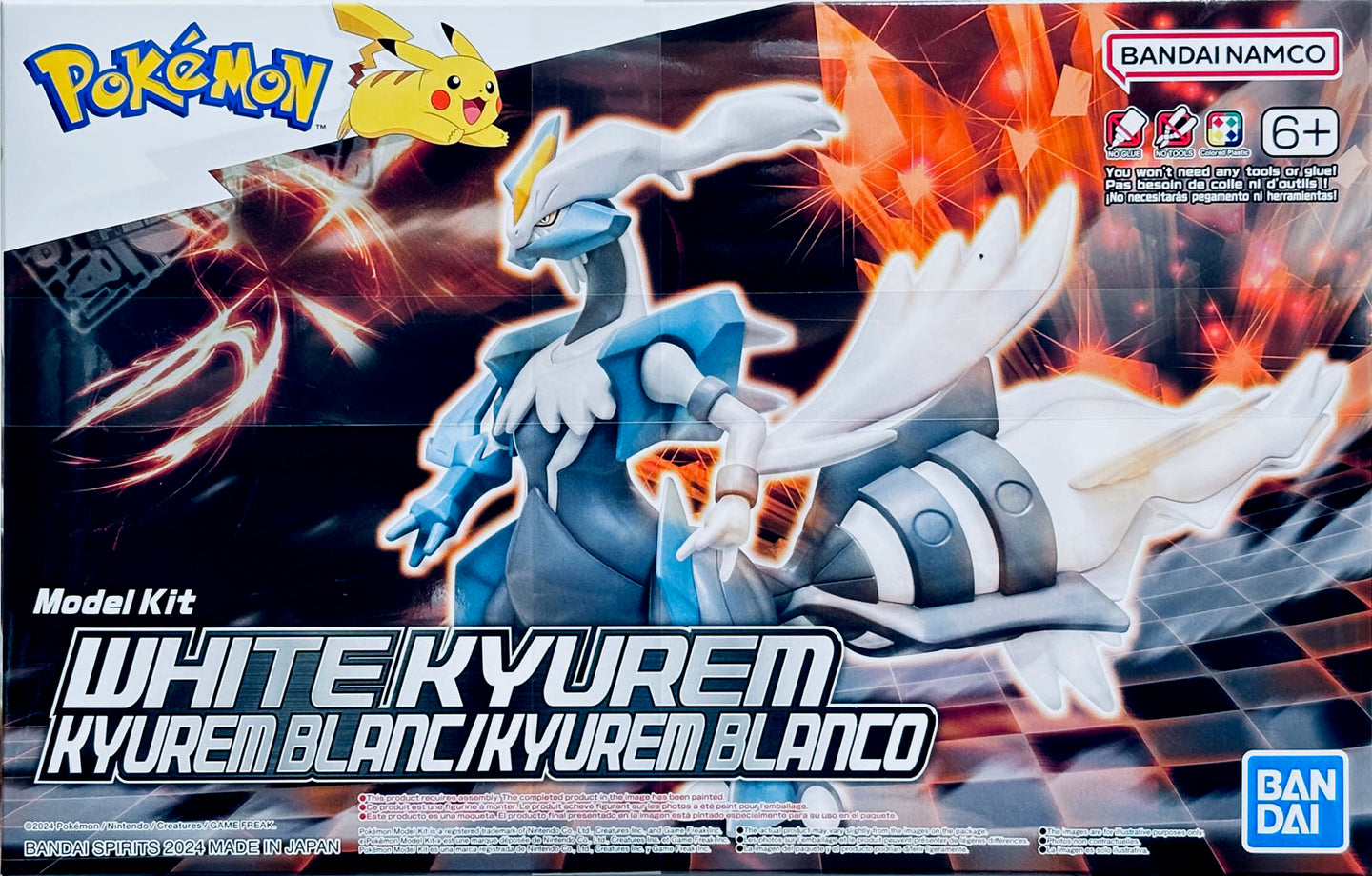 Bandai Pokemon Model Kit White Kyurem 2730230