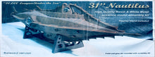 Load image into Gallery viewer, 31&quot; Nautilus Resin Submarine Rotocast Ver. plus VooDoo Light Kit Combo NT001C &quot;RARE&quot;