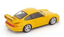Load image into Gallery viewer, KK Scale 1/18 Porsche 911 (993) GT2 1996 Yellow / Speedline Rims KKDC181422S