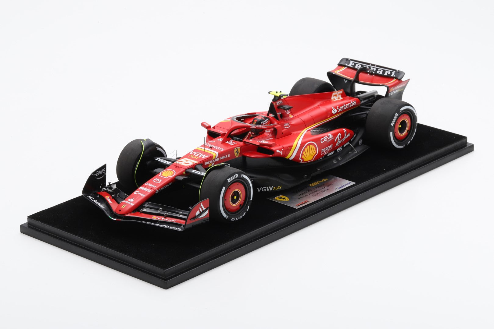 Looksmart 1/18 Ferrari SF-24 No.55 Winner Australian GP 2024