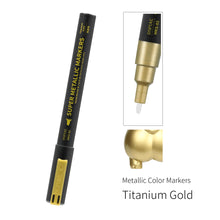 Load image into Gallery viewer, Dspiae MKS-02 Supermetallic Titanium Gold Marker'
