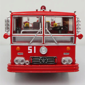 Iconic Replicas 1/50 1973 Ward LaFrance Fire Truck: LACoFD - Engine 51 50-0393