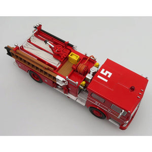 Iconic Replicas 1/50 1973 Ward LaFrance Fire Truck: LACoFD - Engine 51 50-0393