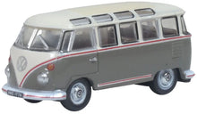 Load image into Gallery viewer, Oxford 1/148 VW Samba Bus Mouse Grey/Pearl White NVWS009