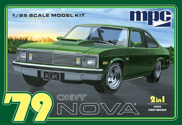 MPC 1/25 Chevy Nova 1979 2 'n 1 Stock or Street 1003 – Burbank's