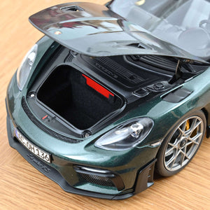Norev 1/18 Porsche 718 Spyder RS w/ Weissach Pack 2023 Forest