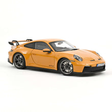 Load image into Gallery viewer, Norev 1/18 Porsche 911 (992) GT3 2021 Bahama Yellow 187387