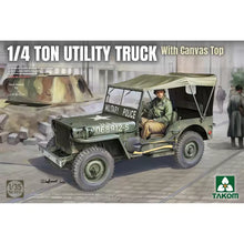 Load image into Gallery viewer, Takom 1/35 US 1/4 Ton Utility Truck w/ Canvas Top 2214