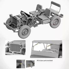 Load image into Gallery viewer, Takom 1/35 US 1/4 Ton Utility Truck w/ Canvas Top 2214