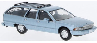 PCX87 1/87 HO Chevrolet Caprice S.W. (Lt Blue Met) PCX870455 COMING SOON