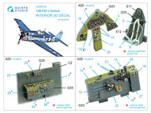 Load image into Gallery viewer, Quinta Studio 1/48 Interior 3D Decal US F6F-3 Hellcat (Eduard) QD48330