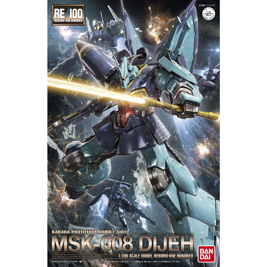 Bandai 1/100 RE/100 #004 MSK-008 Dijeh Gundam 5065579 – Burbank's