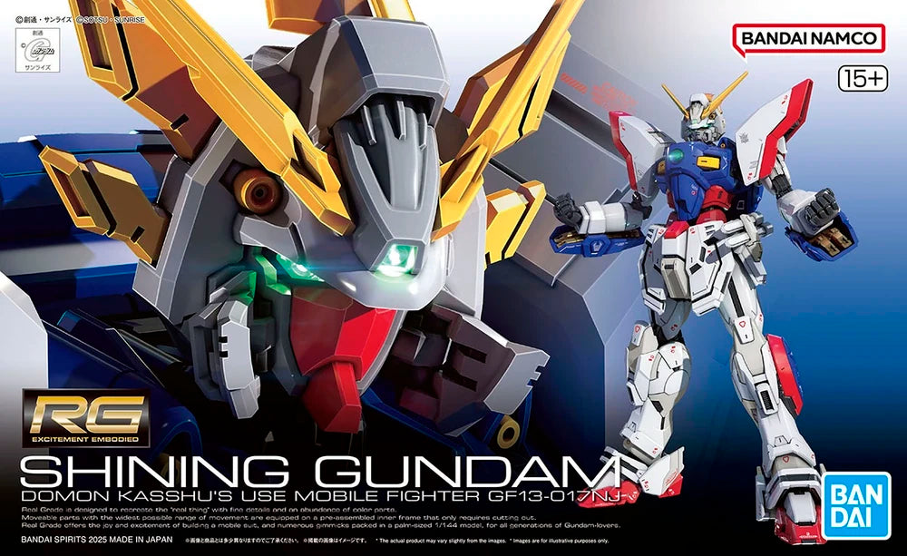 Bandai 1/144 RG #42 GF13-017NJ Shining Gundam 5068705' – Burbank's