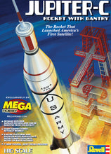 Load image into Gallery viewer, Revell 1/110 Jupiter-C Rocket With Launch Gantry 3706