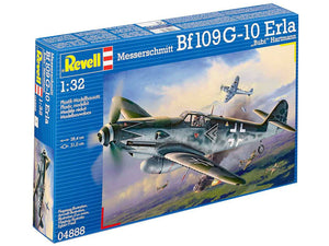 Revell 1/32 German Messerschmitt Bf109 G-10 Erla "Bubi" Hartmann 04888 NOS