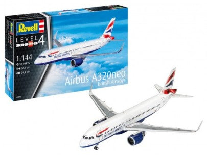 Revell 1/144 British Airways Airbus A320neo 03840
