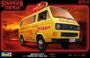 Revell 1/24 Stranger Things Argyle's VW T3 Surfer Boy Pizza Van