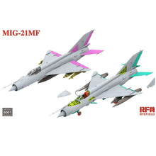 Load image into Gallery viewer, Ryefield 1/48 Russian Mig-21MF Fishbed 6001