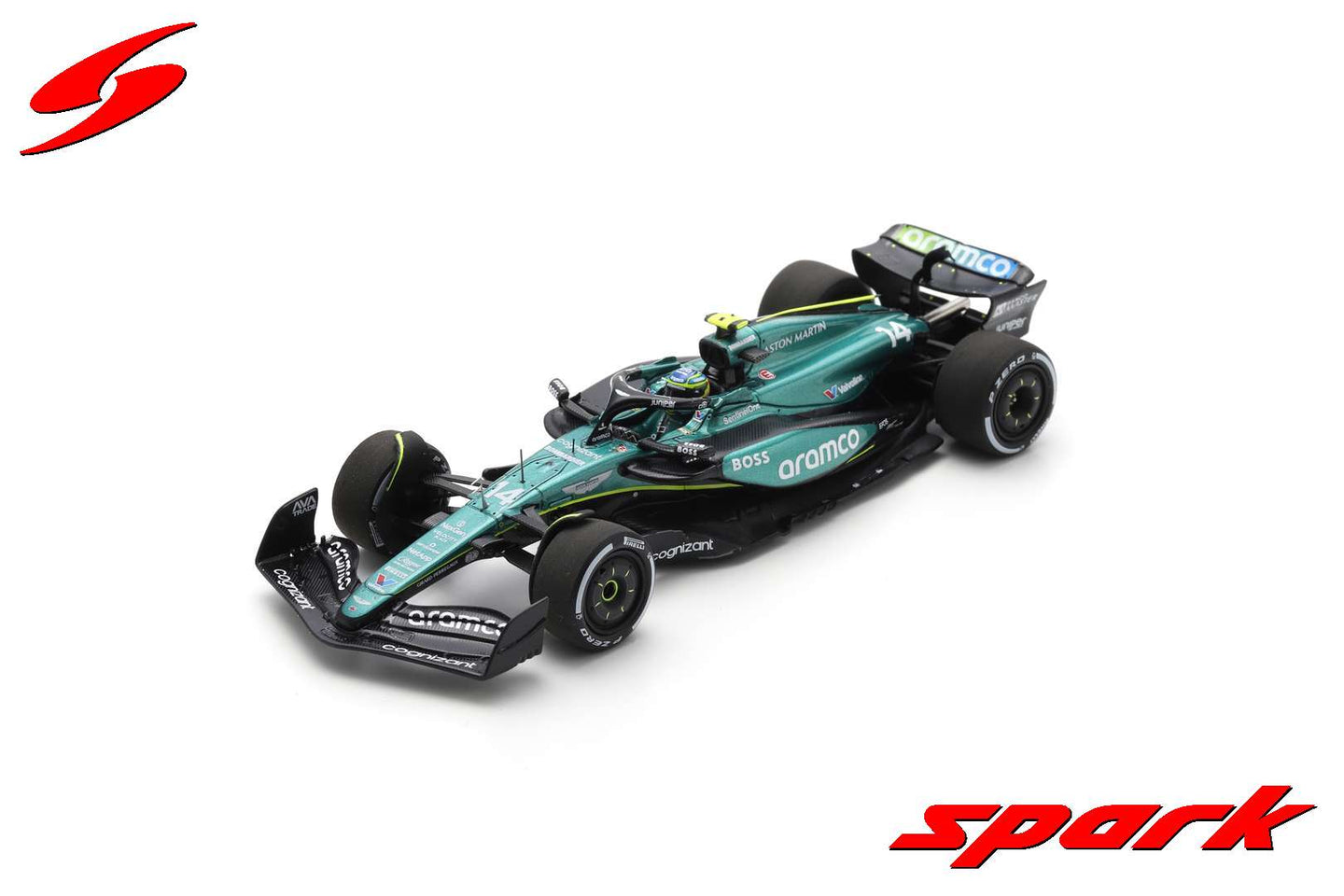 Spark 1/43 Aston Martin Aramco AMR24 No.14 Saudi Arabian GP 2024 S9529