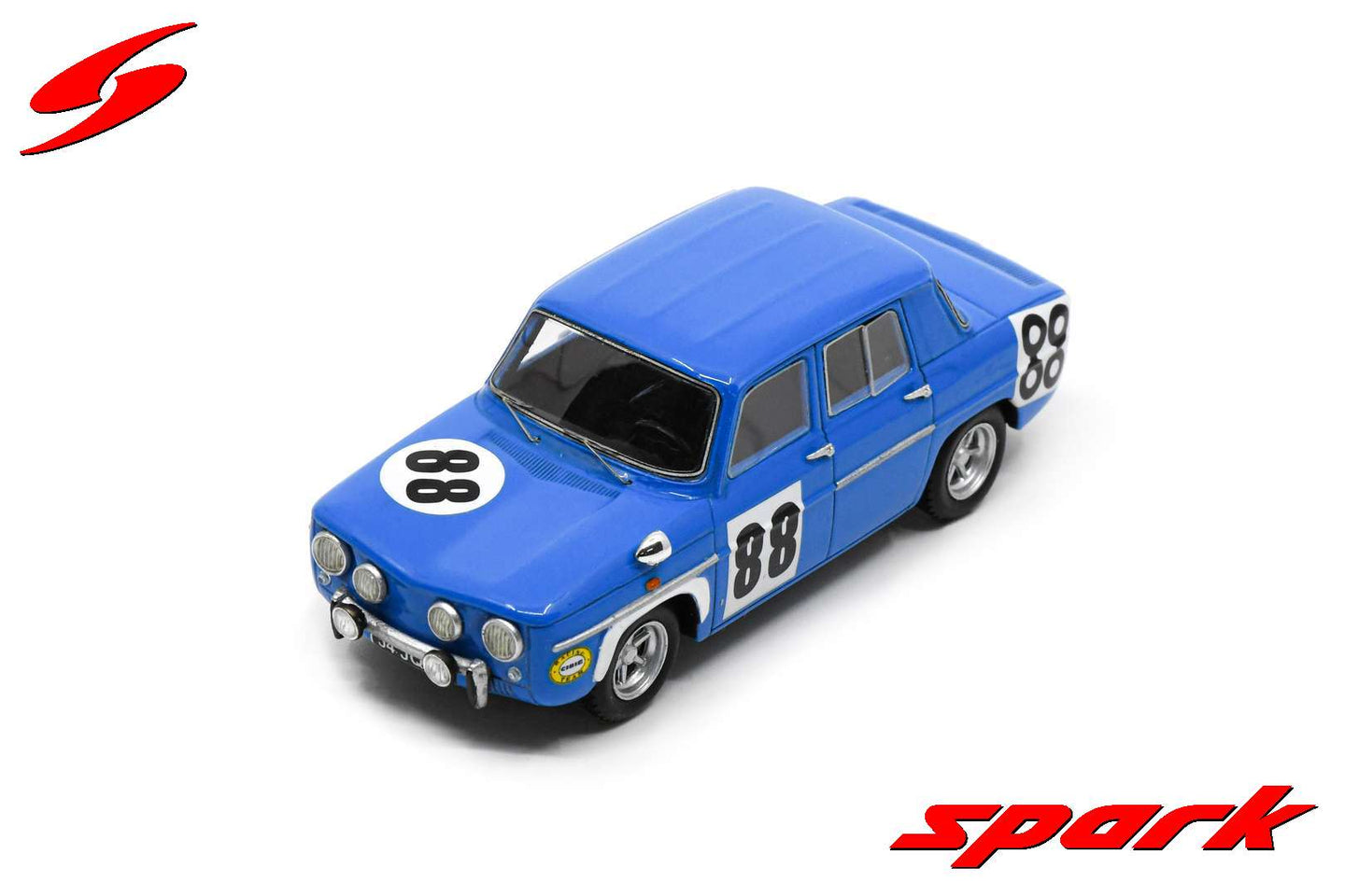 Spark 1/43 Renault 8 Gordini No.88 27th 24H Spa 1968 SB494 SALE!