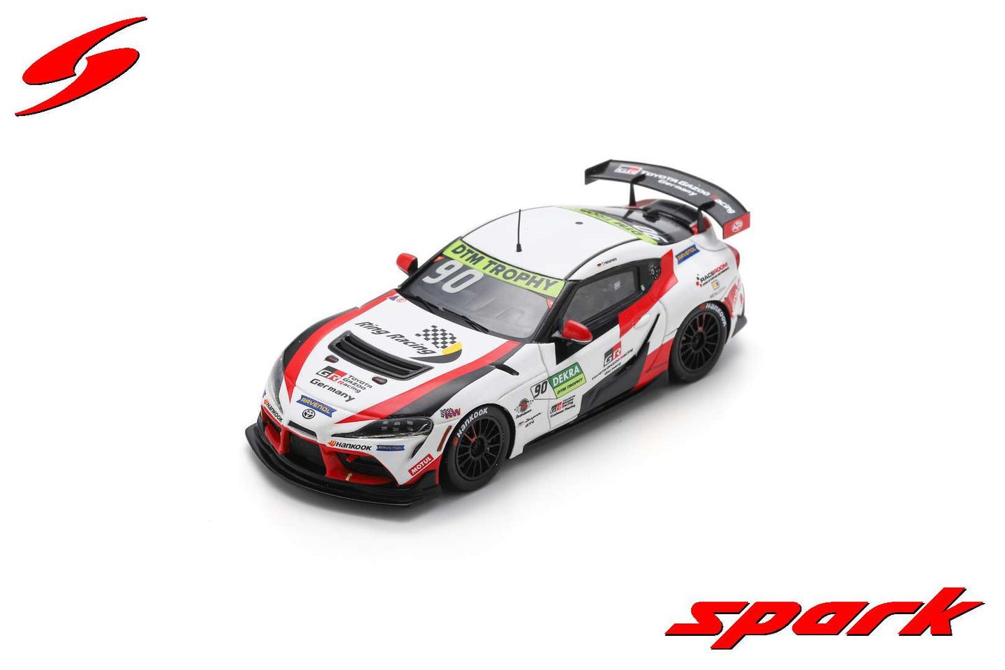 Spark 1/43 Toyota GR Supra GT4 No.90 Europe DTM Trophy 2022 SG667