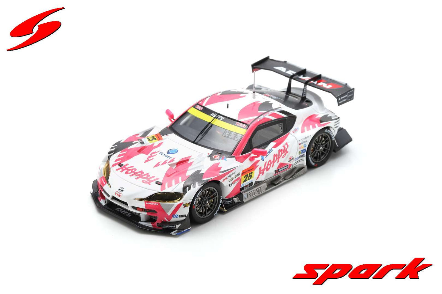 Spark 1/43 Toyota GR Supra GT HOPPY TSUCHIYA GT300 2023 SGT076