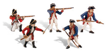 Load image into Gallery viewer, Woodland Scenics SP4454 SceneArama SceneSetters Revolutionary War Soldiers