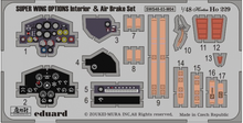 Load image into Gallery viewer, Zoukei-Mura 1/48 German Ho229 PE Parts Interior and Airbrake Set SWS03-M04