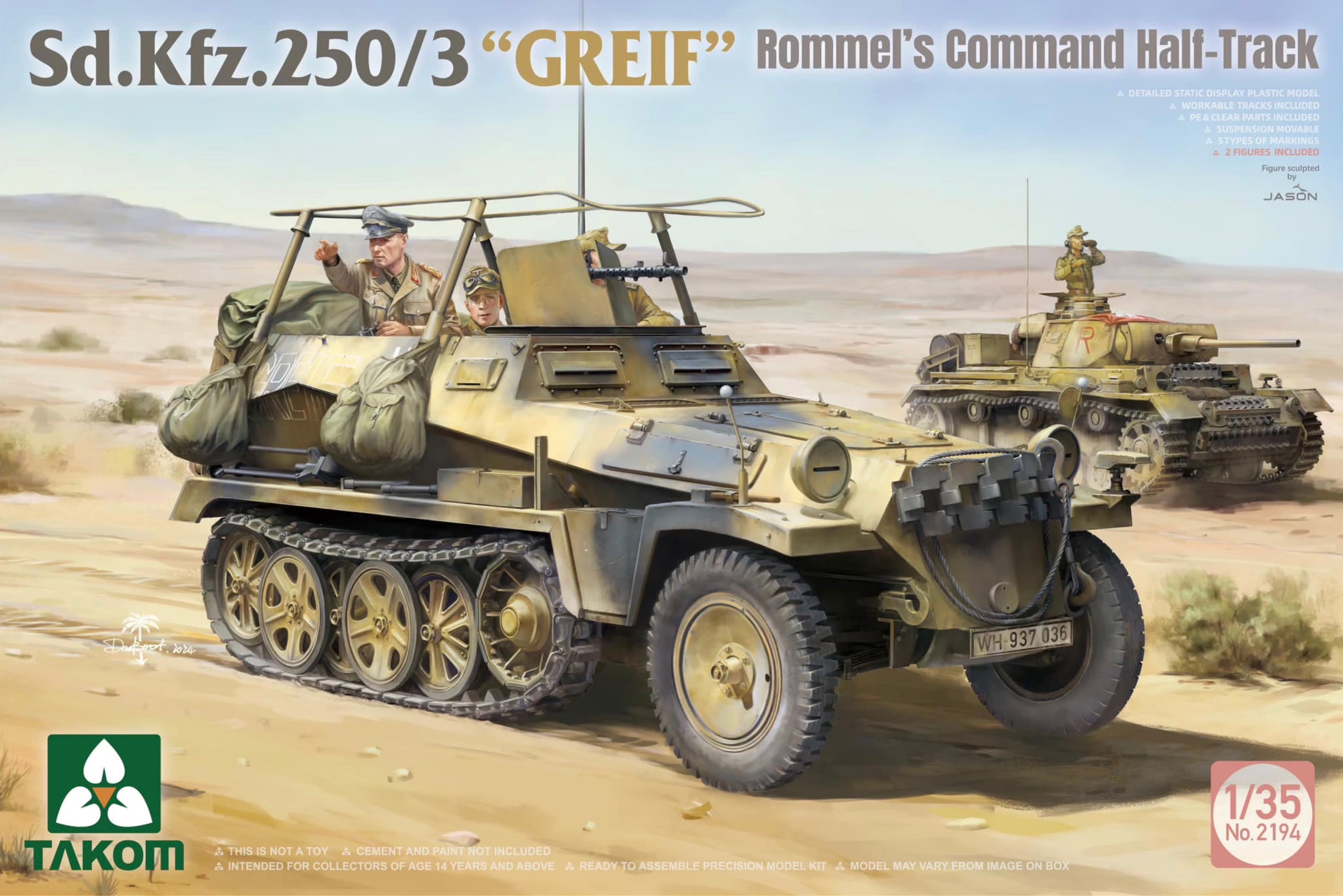 Takom 1/35 German Sd.Kfz.250/3 