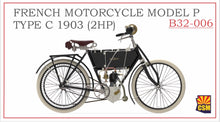 Load image into Gallery viewer, Copperstate Models 1/32 French Motorcycle Model P – Type C 1903 (2hp) B32-006'
