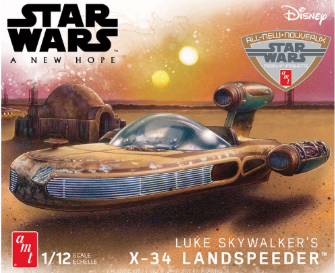 AMT 1/12 Star Wars X-34 Land Speeder NEW TOOLING 1274 COMING SOON