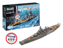 Load image into Gallery viewer, Revell Starter Set 1/1200 US Navy Battleship New Jersey 75183