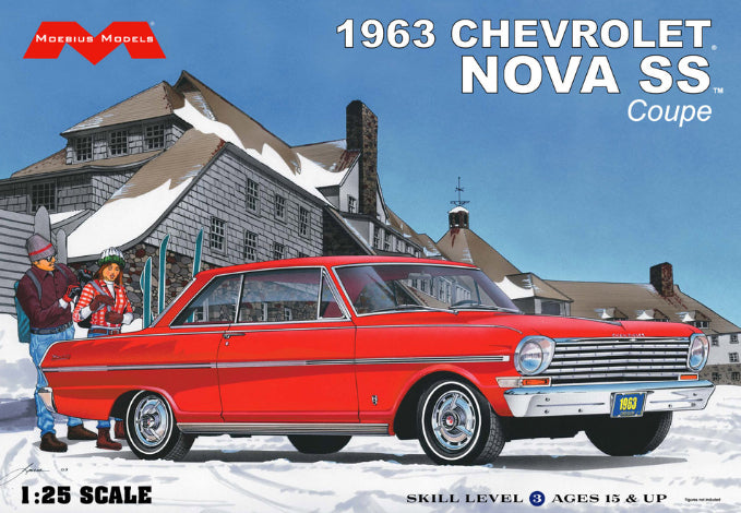 Moebius 1/25 Chevrolet Nova SS 1963 2319 SALE! – Burbank's House