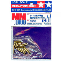 Load image into Gallery viewer, Tamiya 1/35 German 75mm StuG. III Brass Shells and Casings 35198
