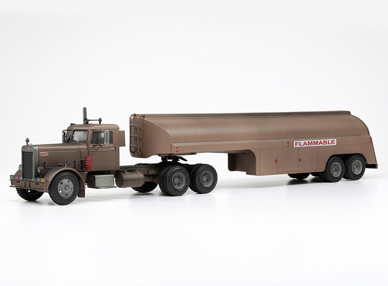 IXO 1/43 1955 Peterbilt 281 w/Tank Trailer Rust 