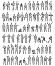 Load image into Gallery viewer, Ion Models 1/350 US Navy Crew Modern U350-003'
