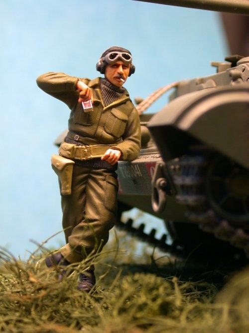 Ultracast 1/35 British Tank Crewman Northern Europe WWII UC35048