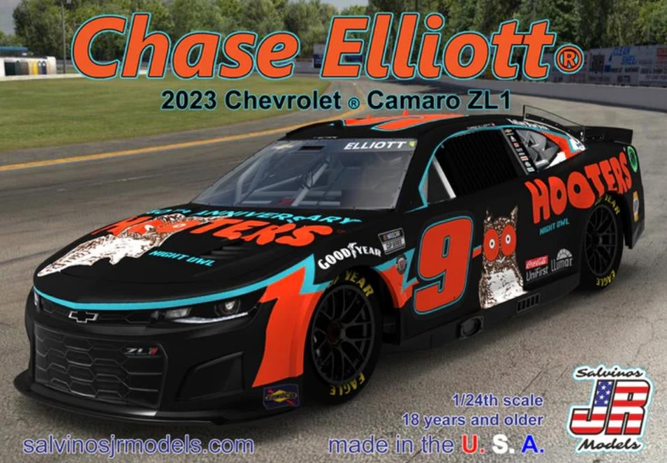Salvinos 1/24 Chase Elliot #9 2023 Chevrolet Camaro ZL1 