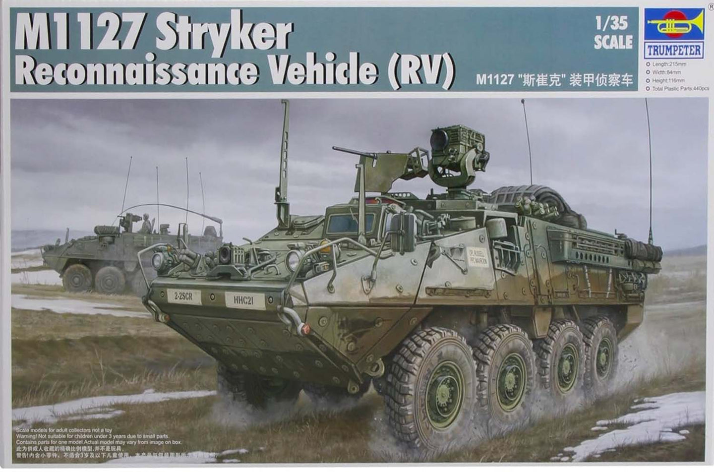 Trumpeter 1/35 US M1127 Stryker Reconnaissance Vehicle 00395